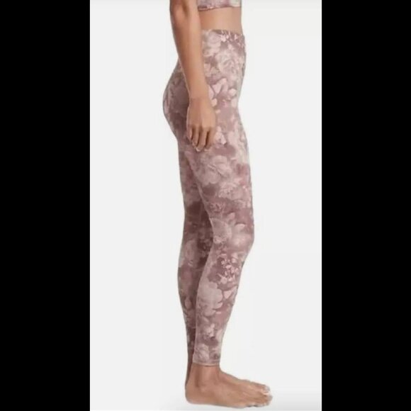 Athleta Women's leggings Elation Antoinette Velvety Pink Rose M - Picture 2 of 9